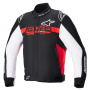 Motorradjacke Alpinestars Monza Sport Black Bright Red White