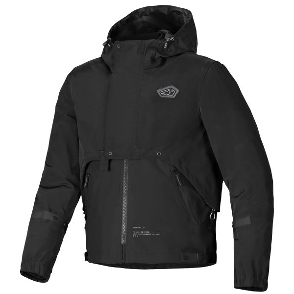 Motorradjacke Alpinestars Mootant WP Parka Black Motorradjacke Alpinestars Mootant WP Parka Black