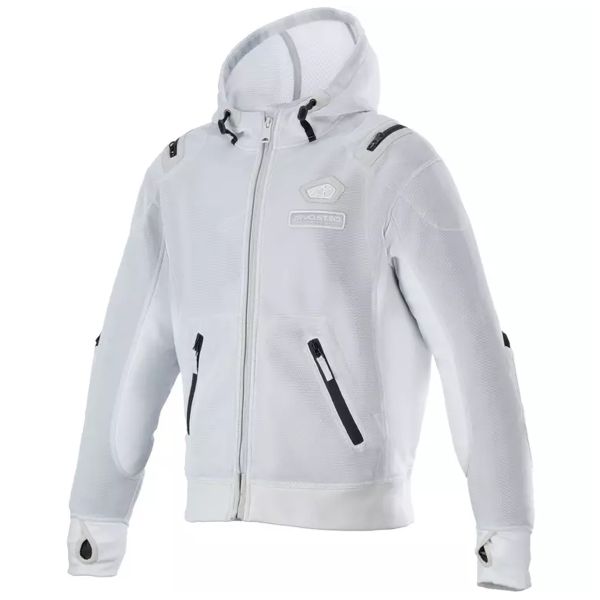 Motorradjacke Alpinestars Morflow Air Tech Hoodie Grey Motorradjacke Alpinestars Morflow Air Tech Hoodie Grey