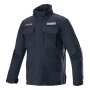 Motorradjacke Alpinestars MO.ST.EQ Field WP Primaloft Black