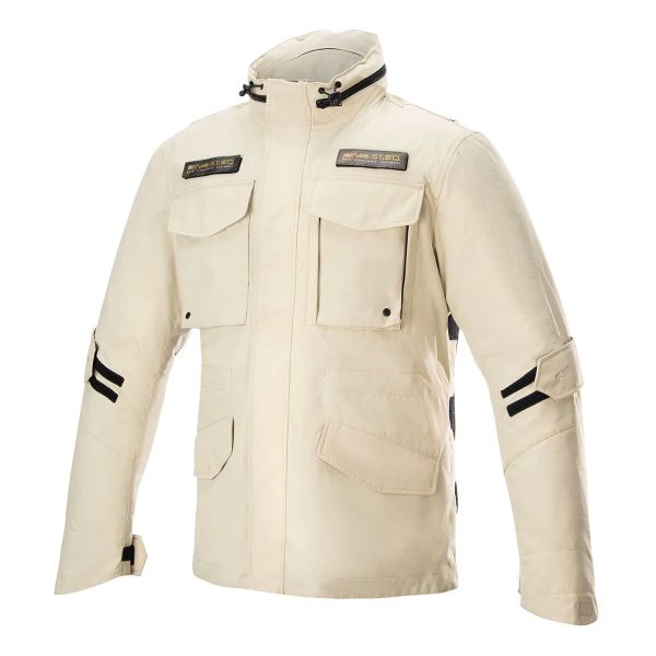 Motorradjacke Alpinestars MO.ST.EQ Field WP Primaloft Sand Military Motorradjacke Alpinestars MO.ST.EQ Field WP Primaloft Sand Military