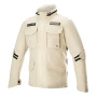 Motorradjacke Alpinestars MO.ST.EQ Field WP Primaloft Sand Military