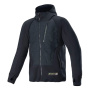 Motorradjacke Alpinestars MO.ST.EQ Hybrid Hoodie Black