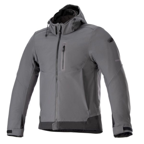 Motorradjacke Alpinestars Neo Waterproof Tar Grey Black Motorradjacke Alpinestars Neo Waterproof Tar Grey Black