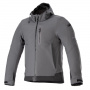 Motorradjacke Alpinestars Neo Waterproof Tar Grey Black