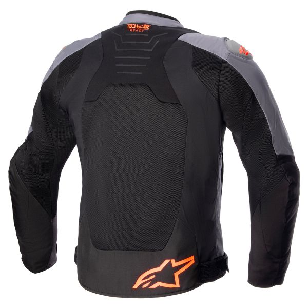 Alpinestars Smx Air Dark Grey Black Orange Fluo