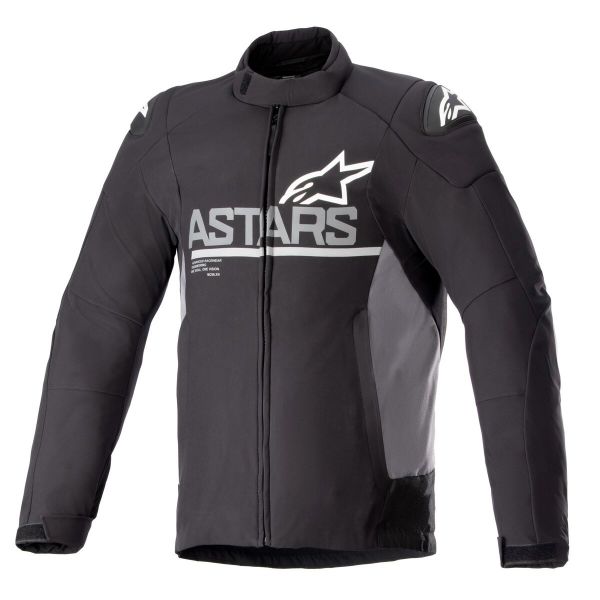 Motorradjacke Alpinestars SMX Waterproof Black Dark Grey Motorradjacke Alpinestars SMX Waterproof Black Dark Grey