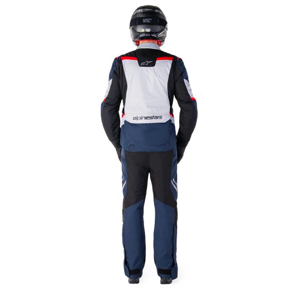 Alpinestars ST-1 Waterproof Dark Blue Black Bright Red