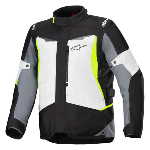 Motorradweste Alpinestars ST-1 Waterproof Ice Gray Black Yellow Fluo Motorradweste Alpinestars ST-1 Waterproof Ice Gray Black Yellow Fluo