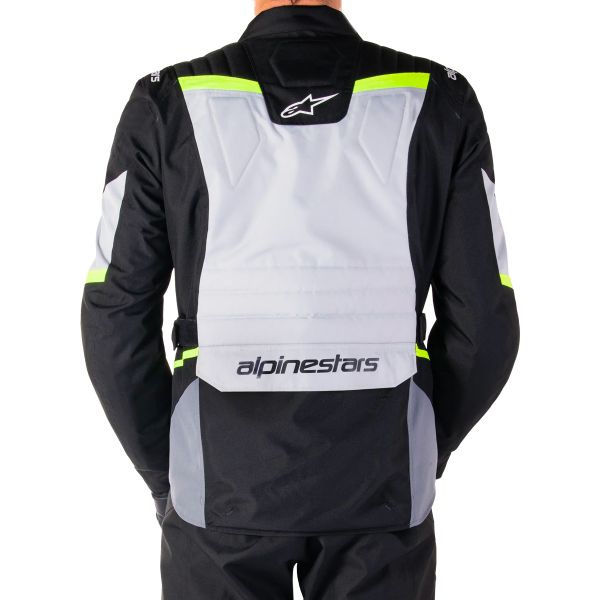Alpinestars ST-1 Waterproof Ice Gray Black Yellow Fluo