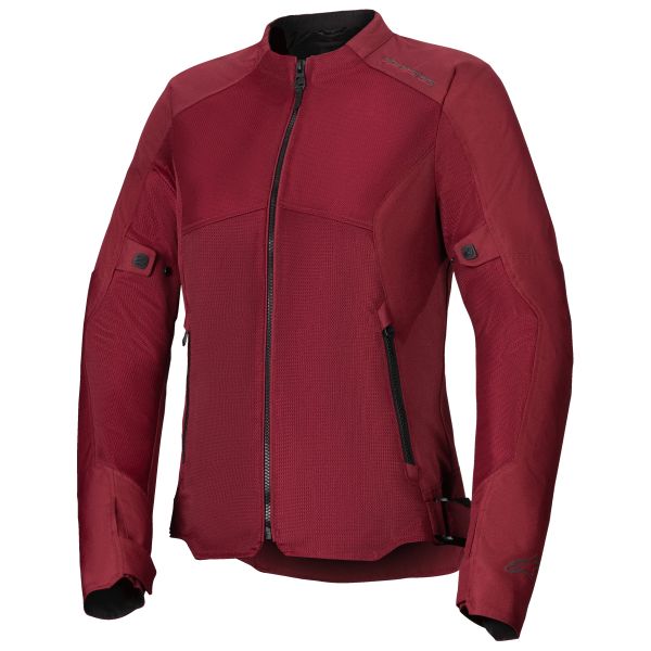 Motorradjacke Alpinestars Stella C-1 Air Burgundy Motorradjacke Alpinestars Stella C-1 Air Burgundy