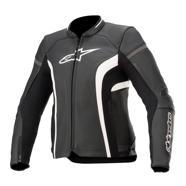 Motorradjacke Alpinestars Stella Kira V2 Black White