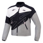 Motorradjacke Alpinestars Stella Moshell Black Fur Gray Off White Pink