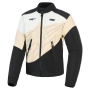 Motorradjacke Alpinestars Stella Moshell Black Sand Off White