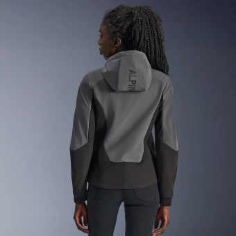 Alpinestars Stella Radium Tech Hoodie Deep Gray Black