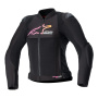 Motorradjacke Alpinestars Stella Smx Air Black Yellow Pink