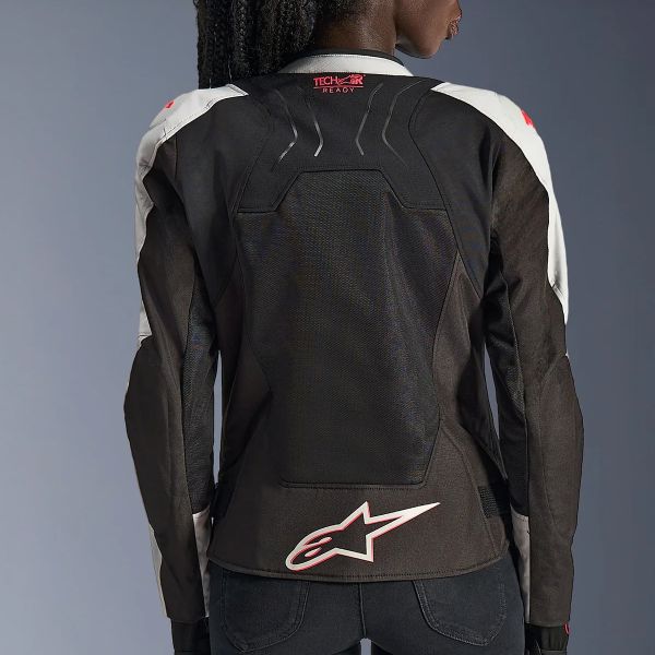 Alpinestars Stella Smx Air Ice Gray Black Coral Fluo