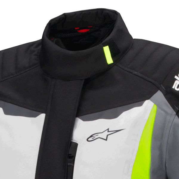 Alpinestars Stella ST-1 Waterproof Ice Gray Black Yellow Fluo