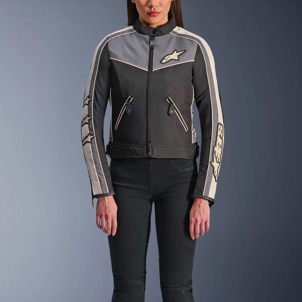 Alpinestars Stella T-Dyno WR Black Dark Gray Ecru