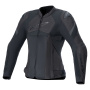 Motorradjacke Alpinestars Stella T-GP Plus R V4 Airflow Black Black