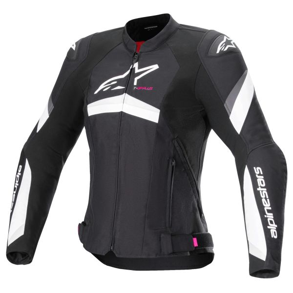 Motorradjacke Alpinestars Stella T-GP Plus R V4 Black White