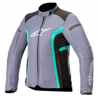 Motorradjacke Alpinestars Stella T-Kira V2 Waterproof Slate Peacock Green