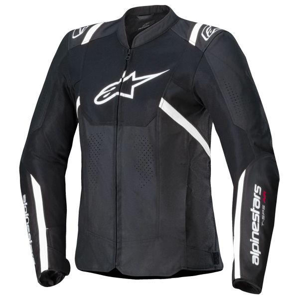 Motorradjacke Alpinestars Stella T-SPS Air V2 Black White Motorradjacke Alpinestars Stella T-SPS Air V2 Black White