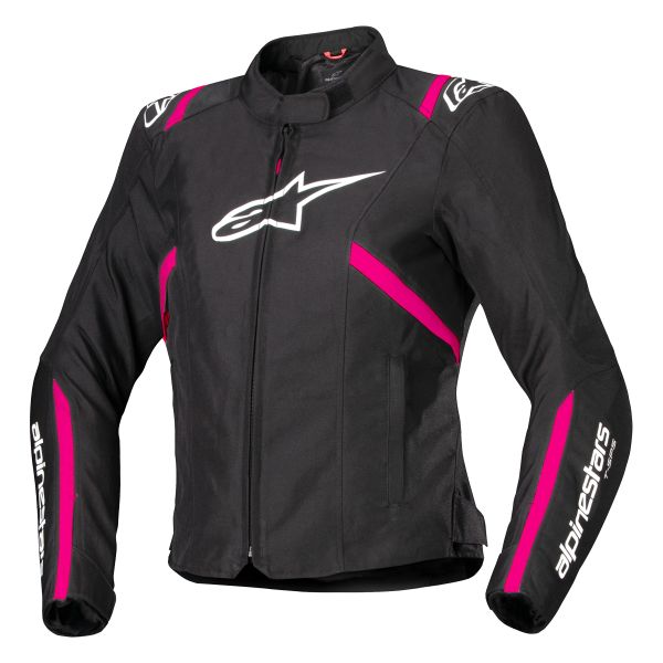 Motorradjacke Alpinestars Stella T-SPS V2 WP Black White Diva Pink Motorradjacke Alpinestars Stella T-SPS V2 WP Black White Diva Pink