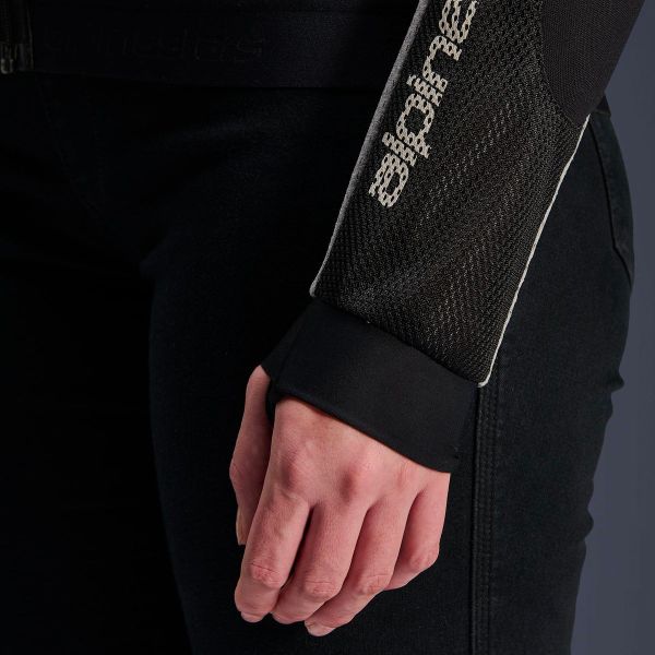 Alpinestars Stella Troop Air Black Ash Gray Pink Fluo