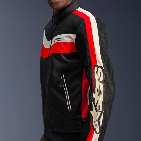 Alpinestars T-Dyno Air Black Bright Red Ecru