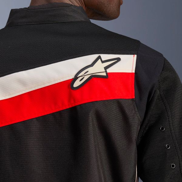 Alpinestars T-Dyno Air Black Bright Red Ecru