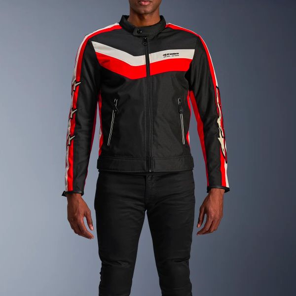 Alpinestars T-Dyno WR Black Bright Red Ecru