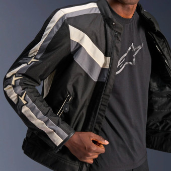 Alpinestars T-Dyno WR Black Dark Gray Ecru