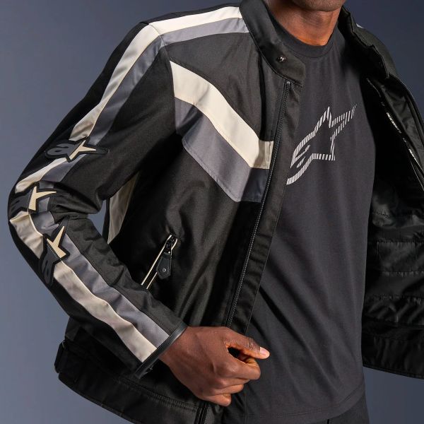 Alpinestars T-Dyno WR Black Dark Gray Ecru