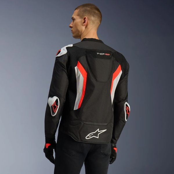 Alpinestars T-GP Air Black Red Fluo