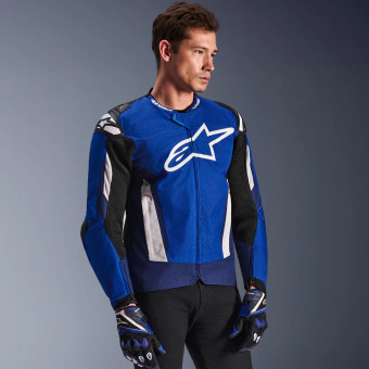 Alpinestars T-GP Air Bright Blue Navy White