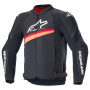 Motorradjacke Alpinestars T-GP Plus R V4 Airflow Black Red Fluo