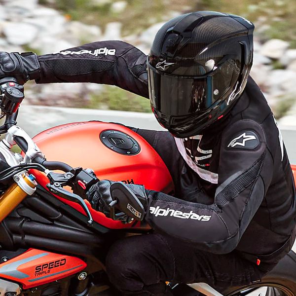 Alpinestars T-GP Plus R V4 Airflow Black Red Fluo