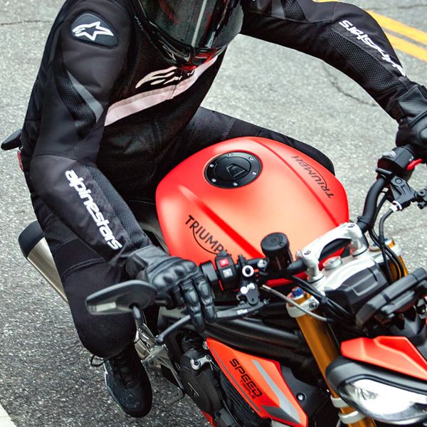 Alpinestars T-GP Plus R V4 Airflow Black Red Fluo