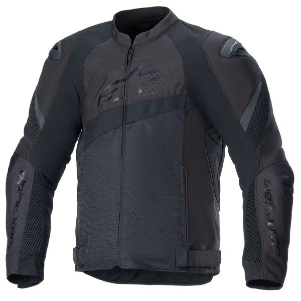 Motorradjacke Alpinestars T-GP Plus R V4 Airflow Black Black Motorradjacke Alpinestars T-GP Plus R V4 Airflow Black Black