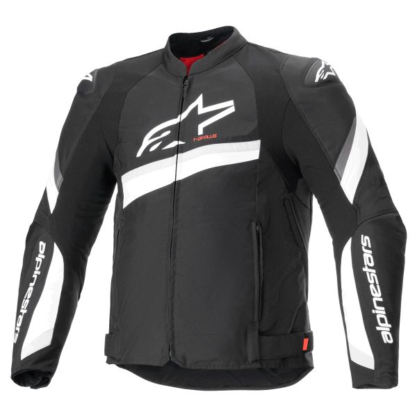 Motorradjacke Alpinestars T-GP Plus R V4 Black White Motorradjacke Alpinestars T-GP Plus R V4 Black White