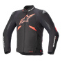 Motorradjacke Alpinestars T-GP R V3 Drystar Black Red Fluo White