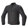 Motorradjacke Alpinestars T-GP R V3 Drystar Black Black