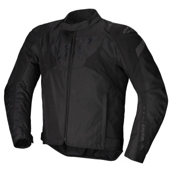 Motorradjacke Alpinestars T-Jaws V4 WP Black Black Motorradjacke Alpinestars T-Jaws V4 WP Black Black