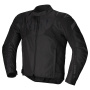 Motorradjacke Alpinestars T-Jaws V4 WP Black Black