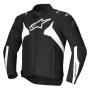 Motorradjacke Alpinestars T-Jaws V4 WP Black White