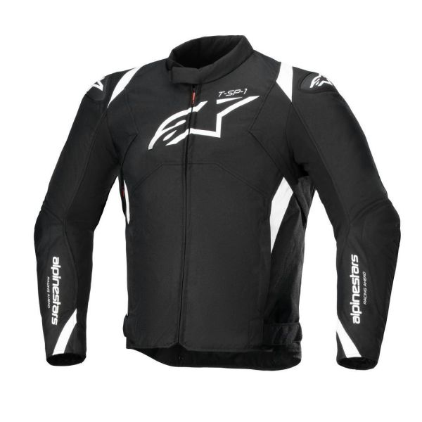 Motorradjacke Alpinestars T-SP 1 V2 Waterproof White Motorradjacke Alpinestars T-SP 1 V2 Waterproof White