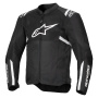 Motorradjacke Alpinestars T-SPS Air V2 Black White Red Fluo