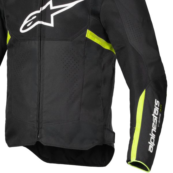 Alpinestars T-SPS Air V2 Black Yellow Fluo