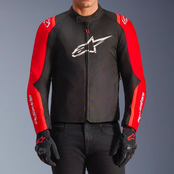 Alpinestars T-SPS V2 WP Black Red Fluo